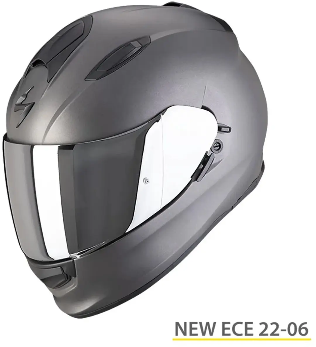 Scorpion EXO-491 Solid Motorkap - XXL - Matt Anthracite