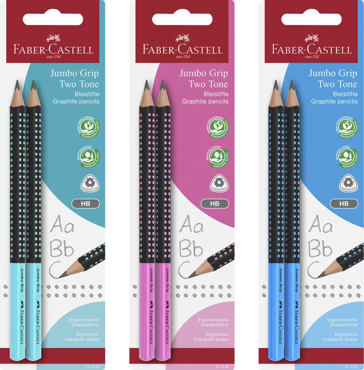 Faber-Castell Grafietpotloden Jumbo Grip FC-111993