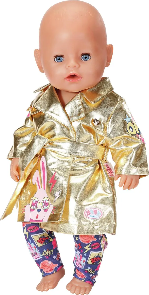 Baby Born Happy Birthday Coat 43cm - Multicolor