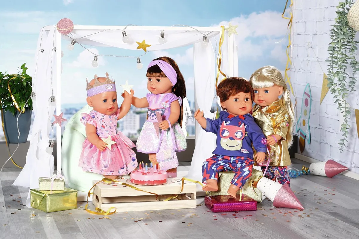 Baby Born Happy Birthday Coat 43cm - Multicolor - afbeelding 6 van 6