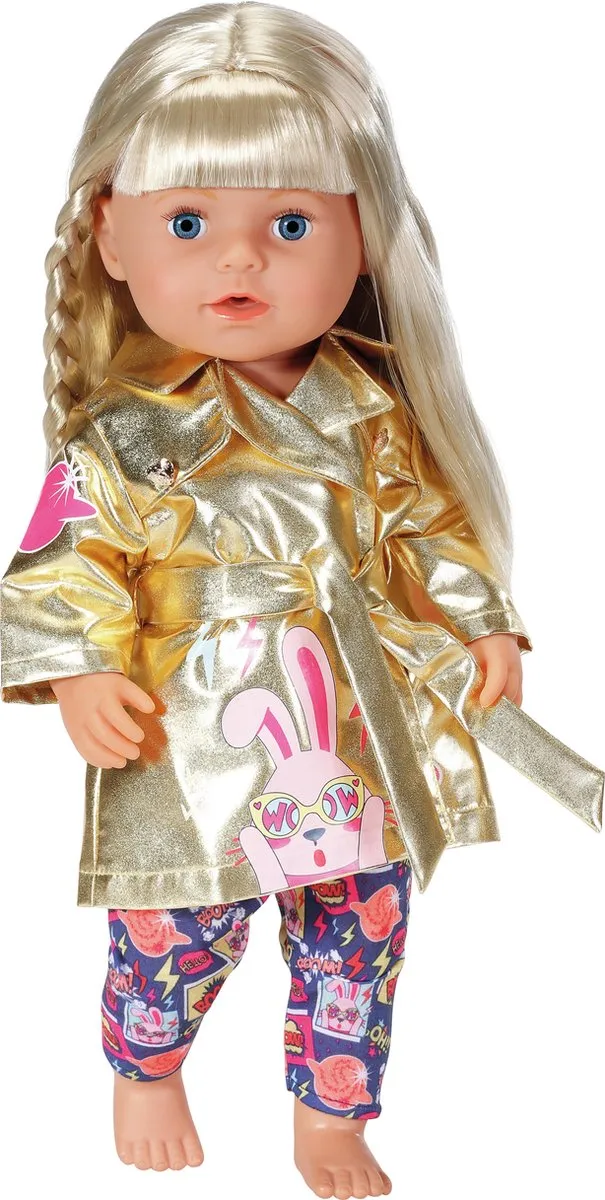 Baby Born Happy Birthday Coat 43cm - Multicolor