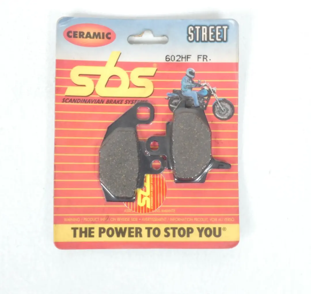 Plaquette de frein AV SBS pour Moto Kawasaki 125 KX 1987 à 1988 602HF Neuf