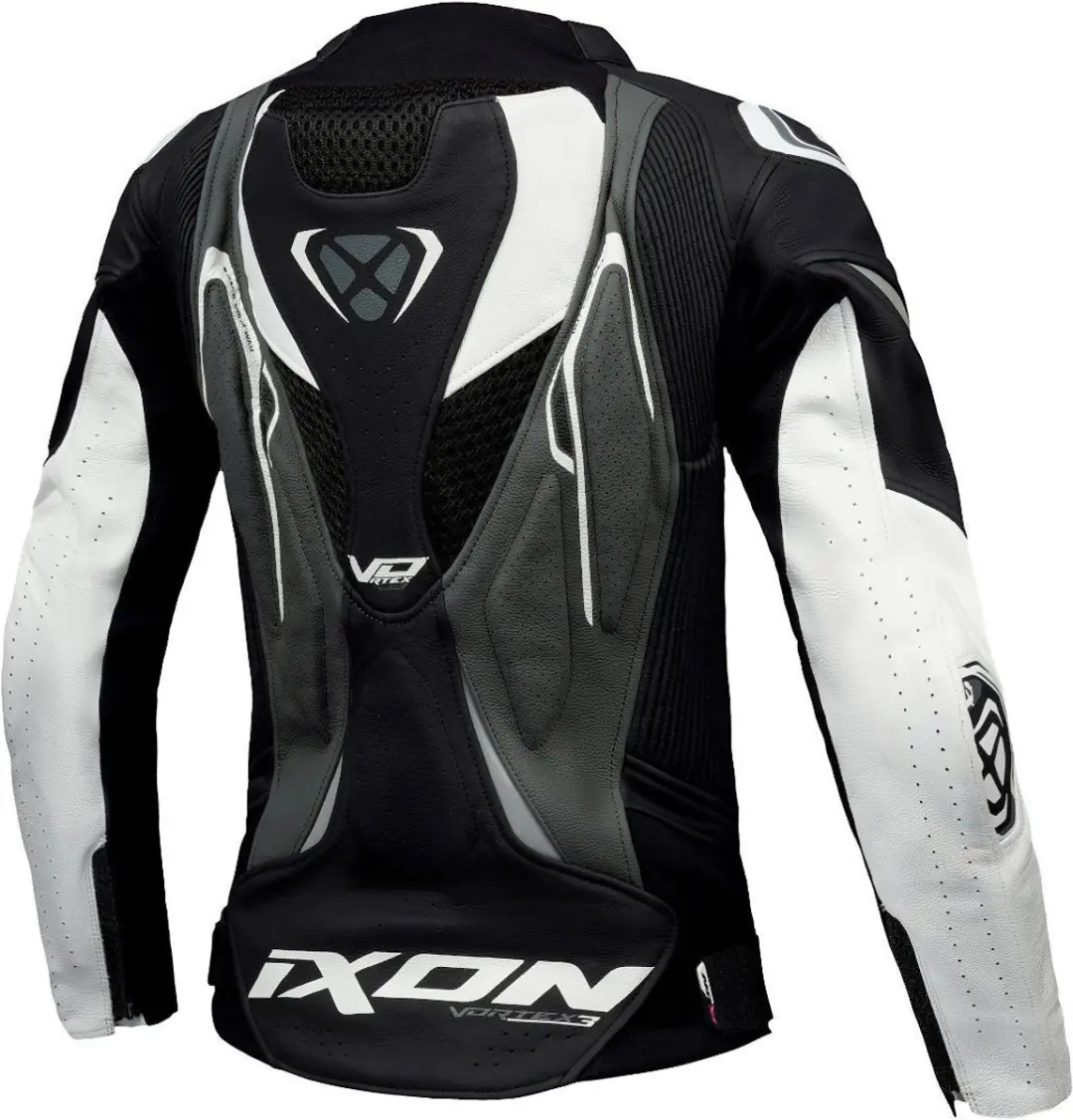 IXON Vortex 3 Dames Motorjas - Zwart/Antrciet/Wit