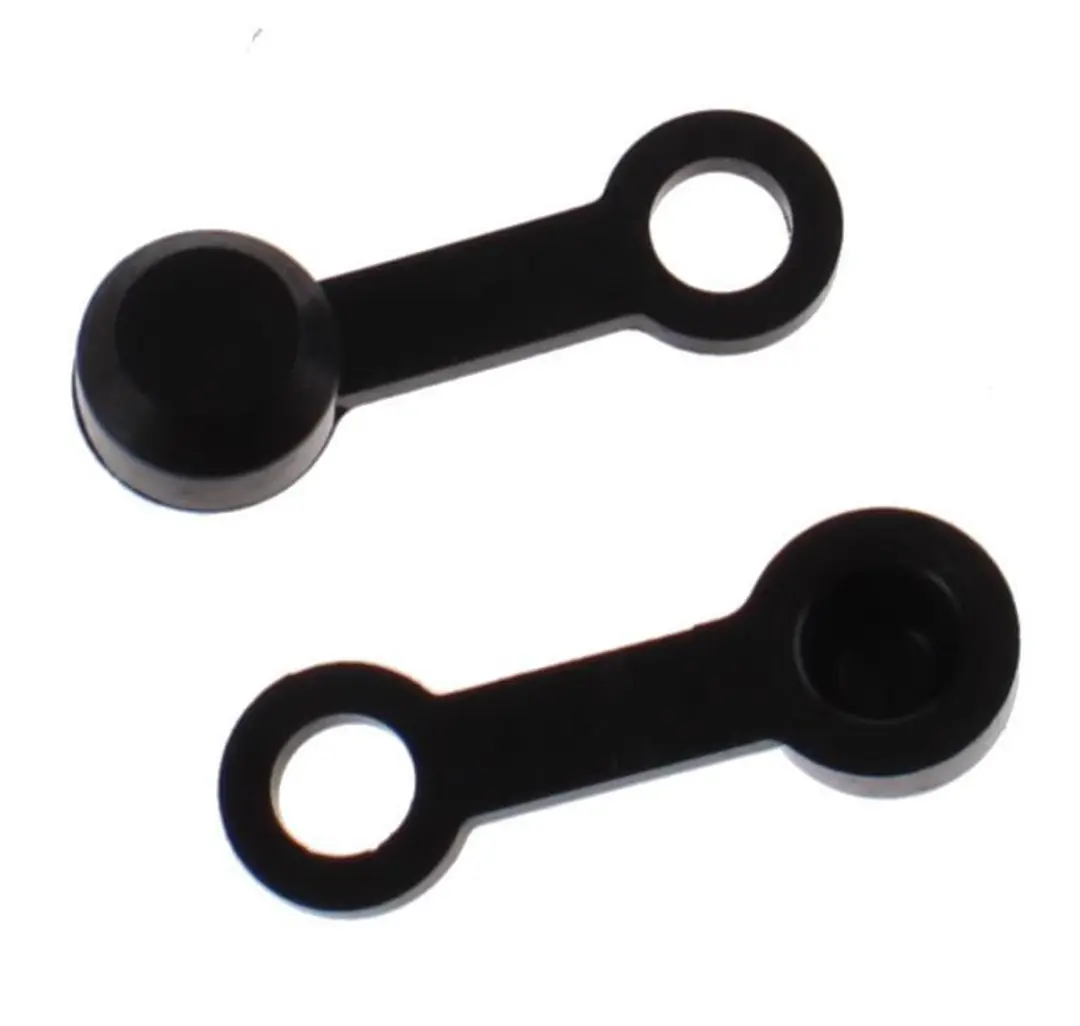 Elvedes Shimano Nippel-afdichtdoppen 2017186 - 10 Stuks - Zwart - afbeelding 2 van 4