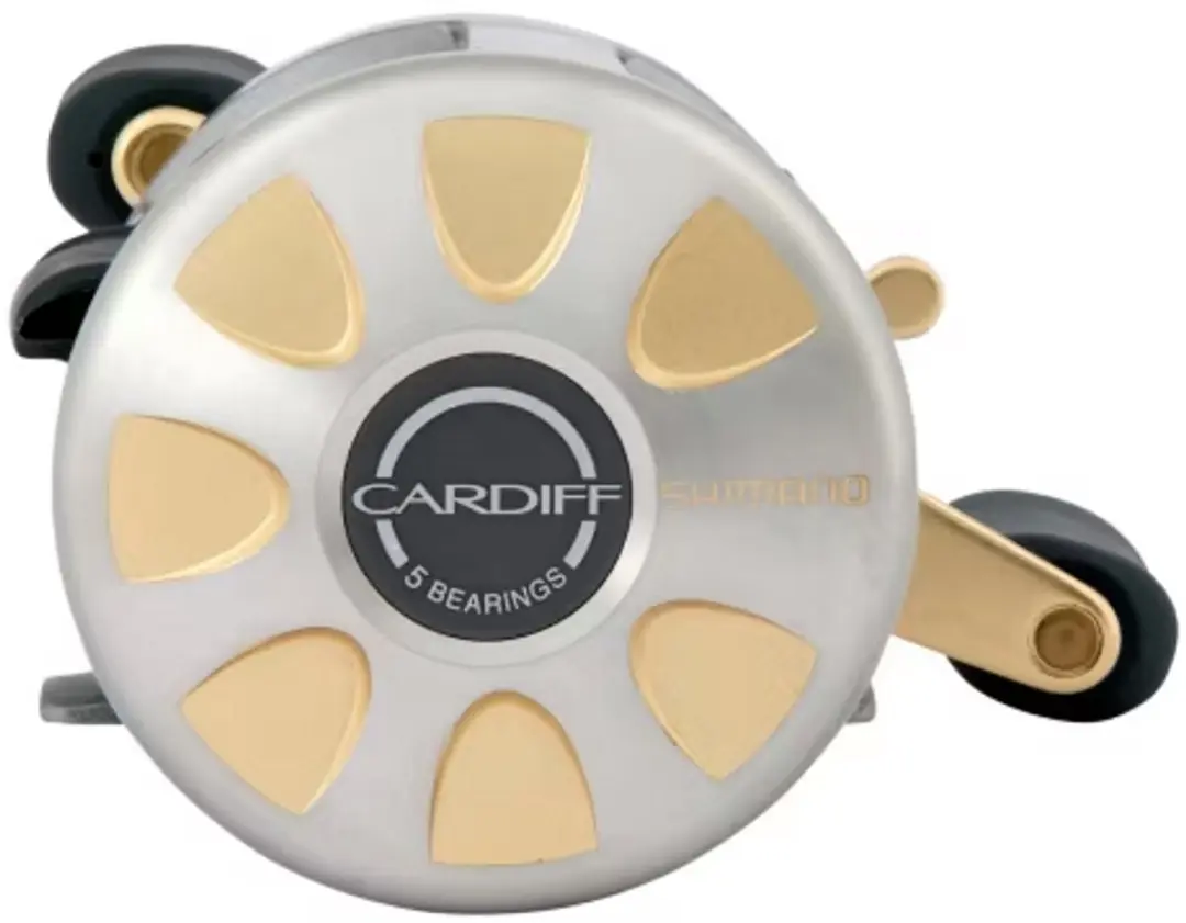 Shimano Cardiff 301A Baitcasting Reel - Linkshandig - 5 Lager