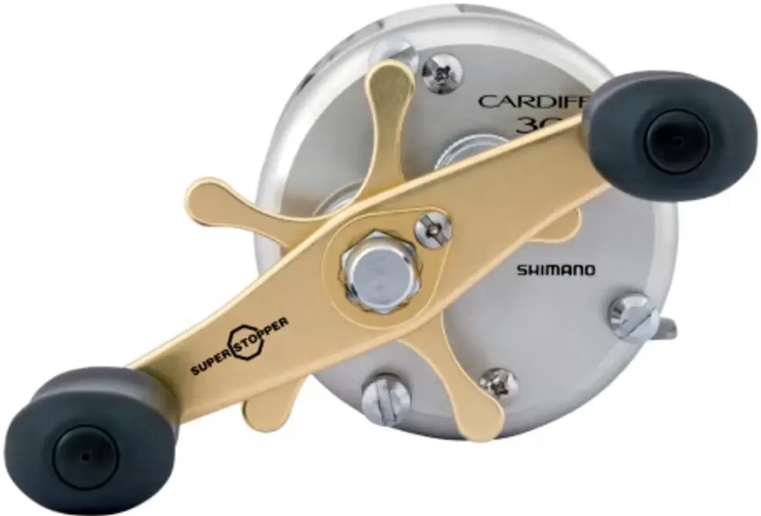 Shimano Cardiff 301A Baitcasting Reel - Linkshandig - 5 Lager