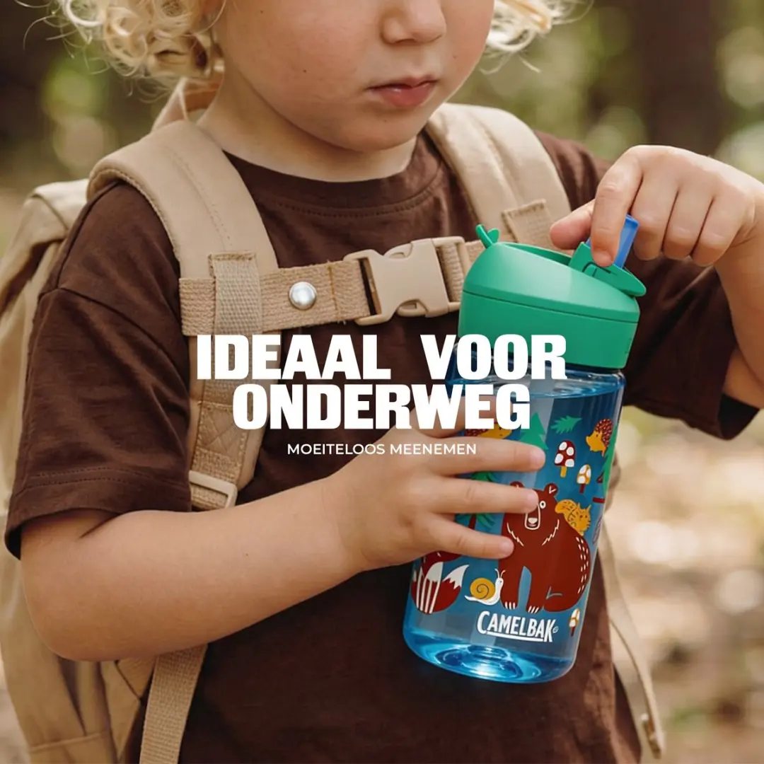 CamelBak Thrive Flip Straw Kids 400ml - Blauw