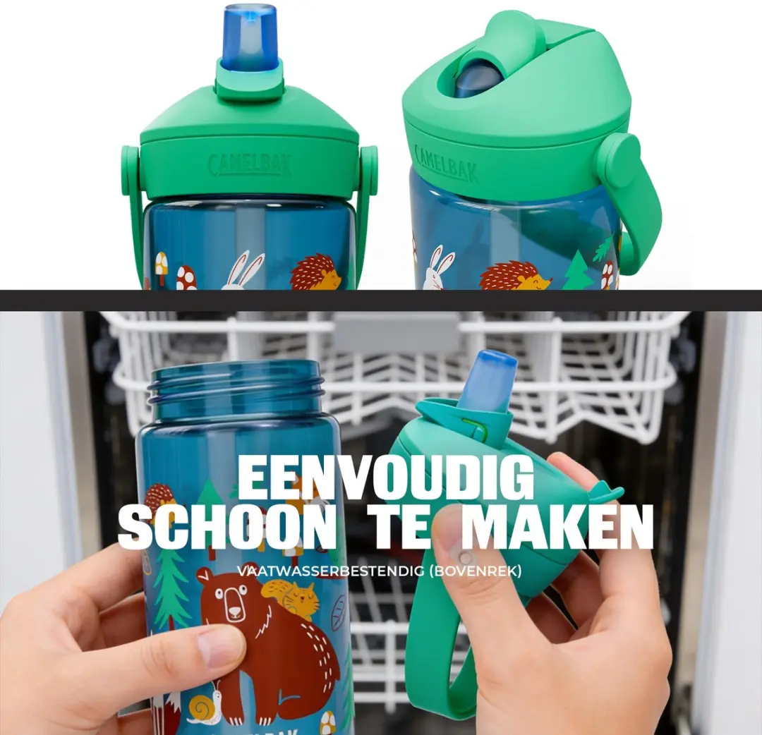 CamelBak Thrive Flip Straw Kids 400ml - Blauw