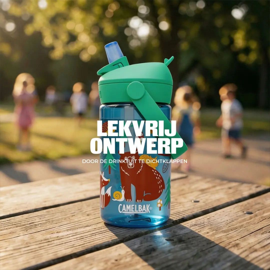 CamelBak Thrive Flip Straw Kids 400ml - Blauw