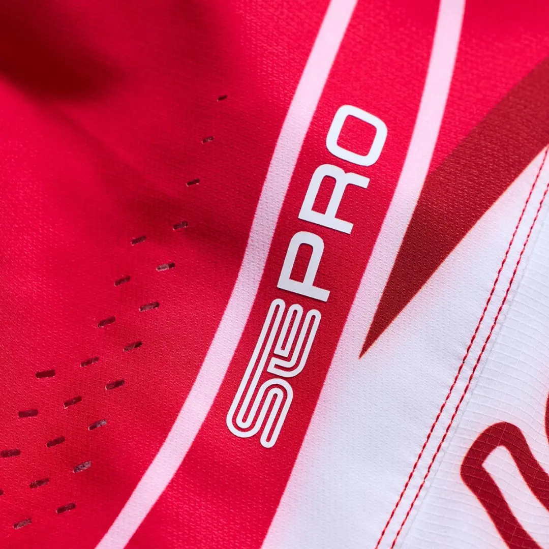 Troy Lee Designs SE Pro Salvo Jeugd Motocrossbroek 22 - Rood/wit