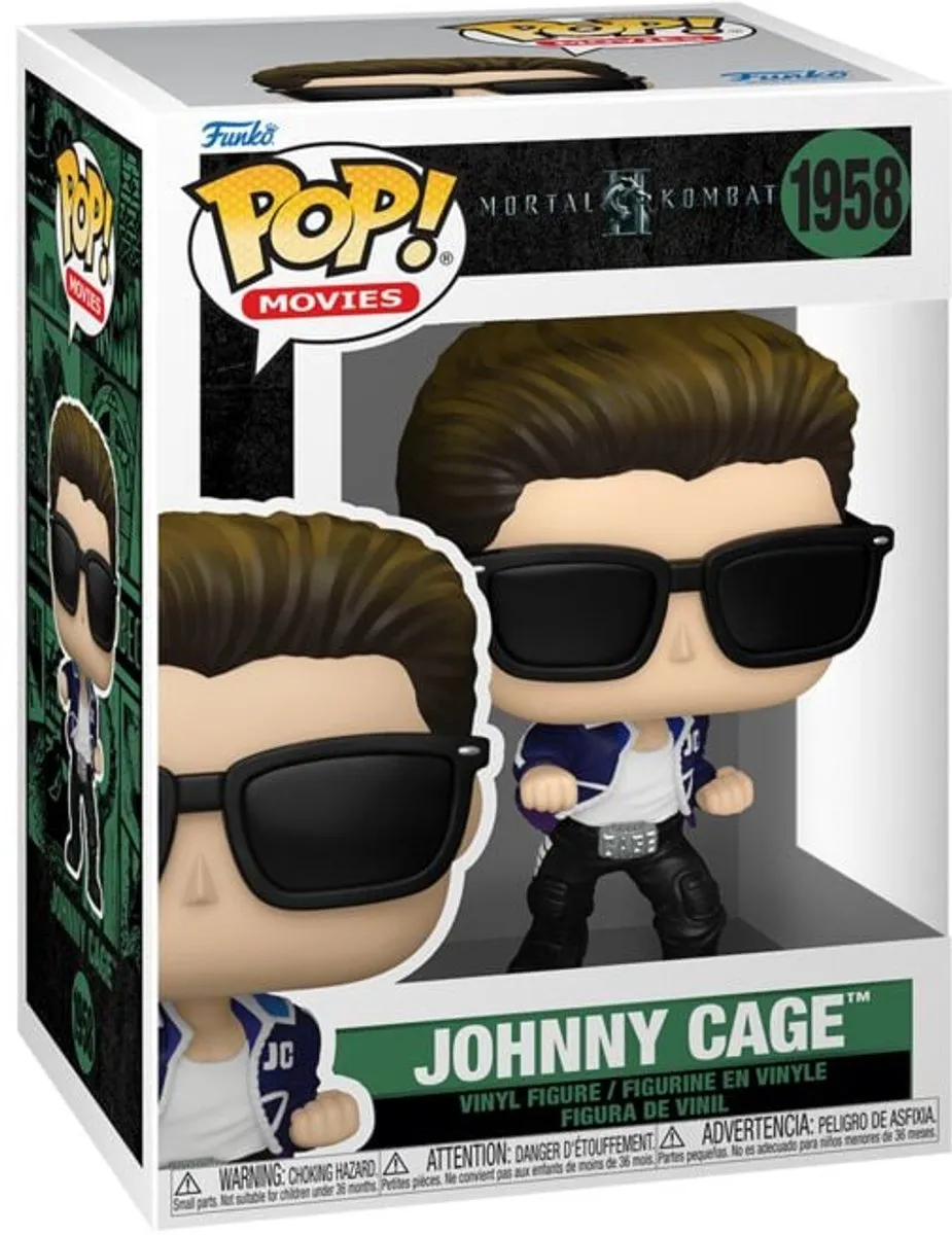 Funko Mortal Kombat Johnny Cage Pop! Figurine - Standard