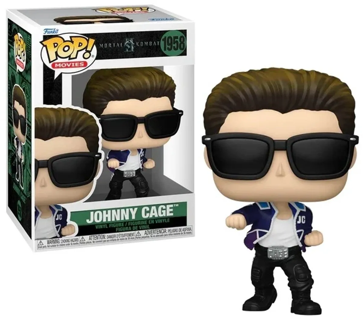 Funko Mortal Kombat Johnny Cage Pop! Figurine - Standard