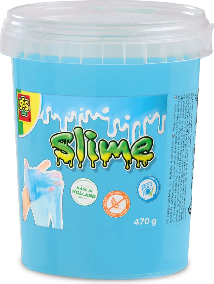 SES Creative Slijm Blauw Glitter 470g