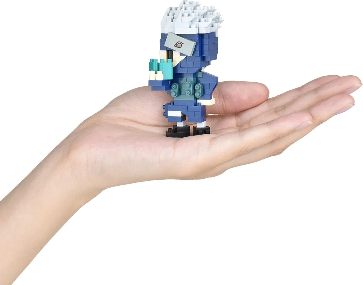 Bandai Namco Kakashi Hatake Nanoblock Character Collection - 180 Stuks - Meerkleurig