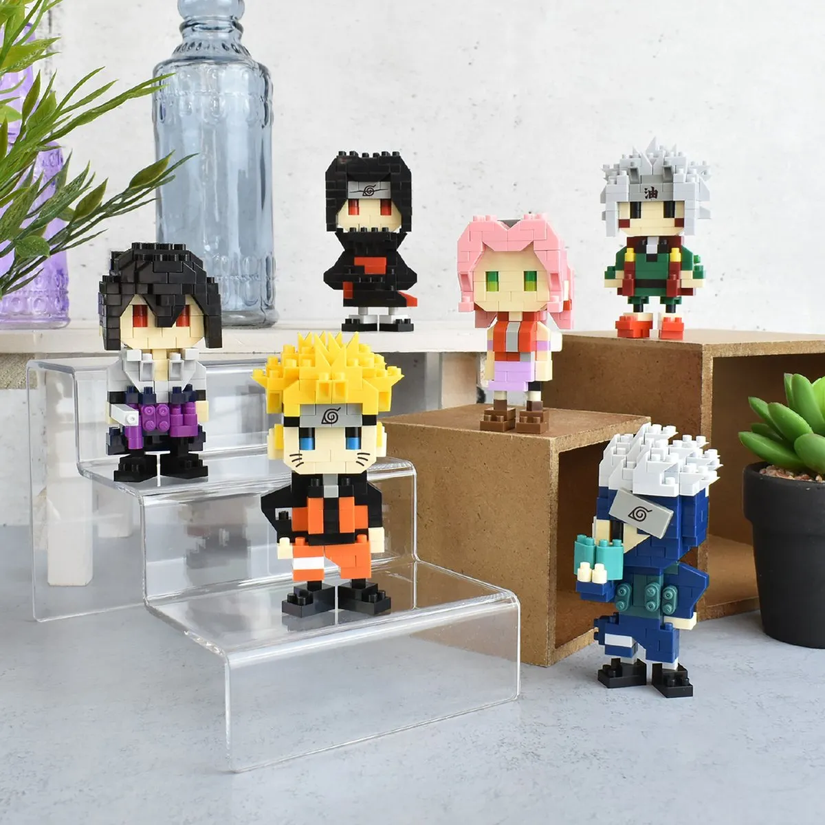 Bandai Namco Kakashi Hatake Nanoblock Character Collection - 180 Stuks - Meerkleurig