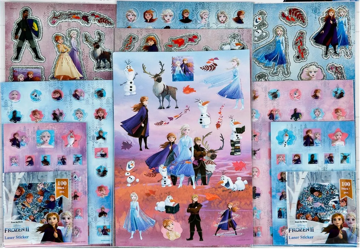 Disney Frozen Super Stickerset - 500 Stuks