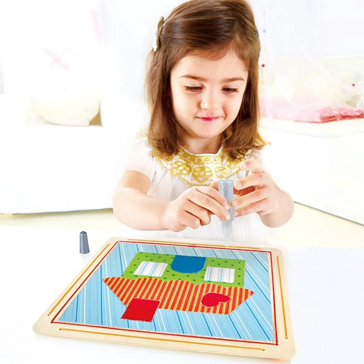 Hape Collage Set Welkom Thuis - Multicolor - afbeelding 4 van 4