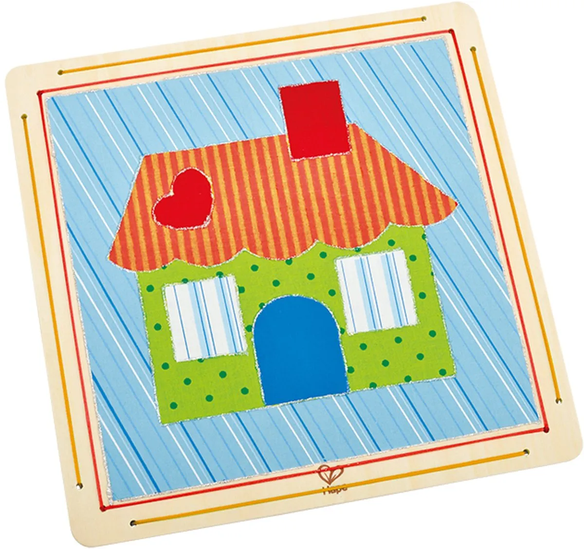 Hape Collage Set Welkom Thuis - Multicolor - afbeelding 2 van 4