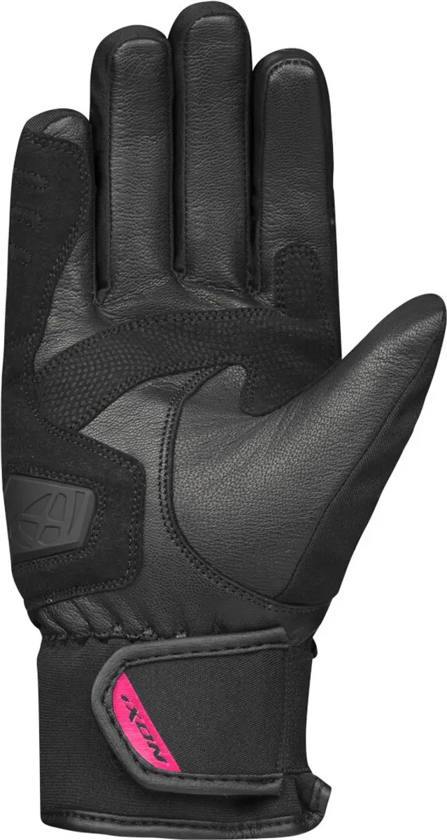 IXON Pro Russel 2 Handschoenen - Zwart/Fuchsia - XL