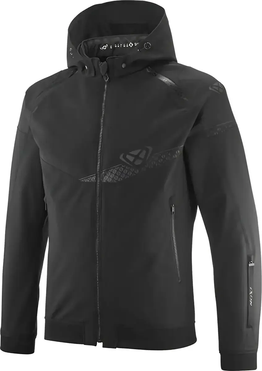 IXON Section Motorjas - Zwart - Maat XL