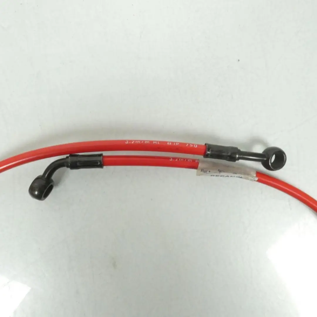 Durite frein AV aviation pour moto Rieju 50 MRX Pro 2002-07 0/000.290.5203 Rouge