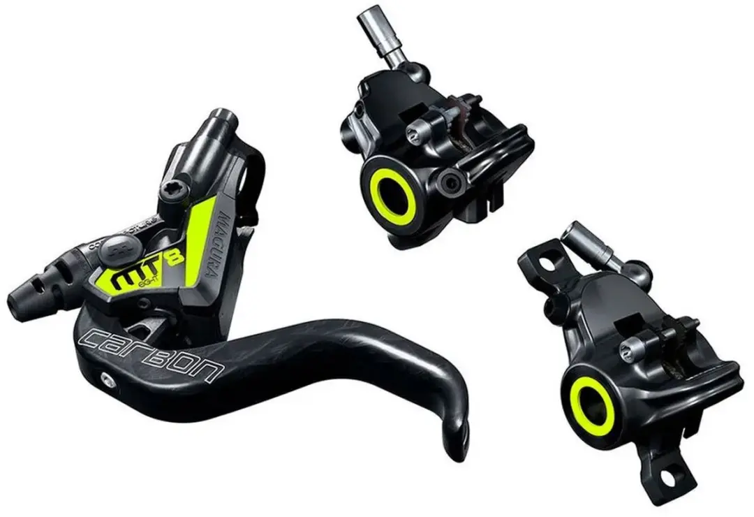 Magura MT8 SL PM Remhendel - Mountainbike - Zwart/Geel