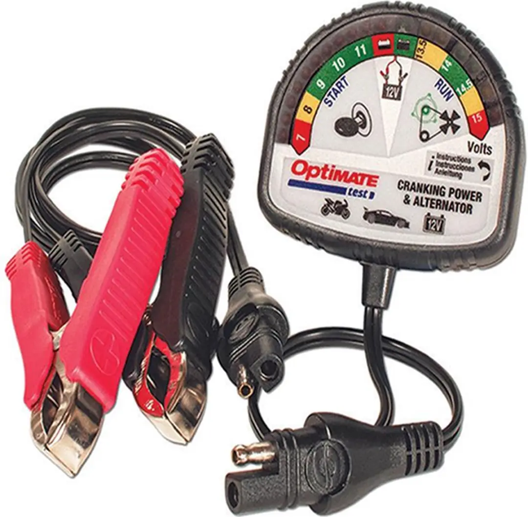 Optimate TEST TS120 Accu- en Laadsysteemtester - 12V - o.a. AGM/GEL/LiFePO4 - afbeelding 6 van 6