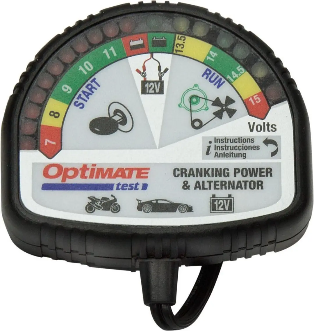 Optimate TEST TS120 Accu- en Laadsysteemtester