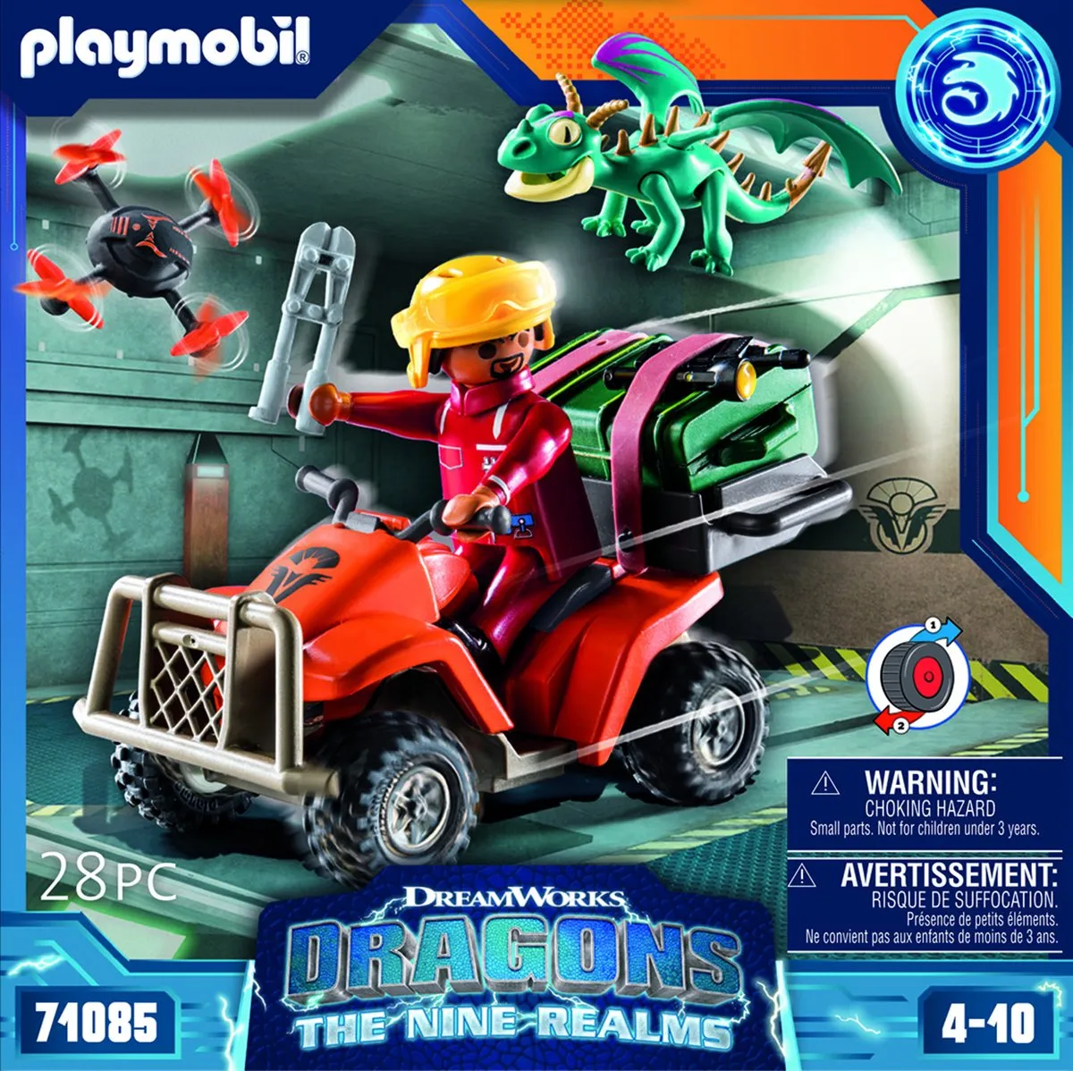 Playmobil Dragons: The Nine Realms Icaris Quad & Phil 71085