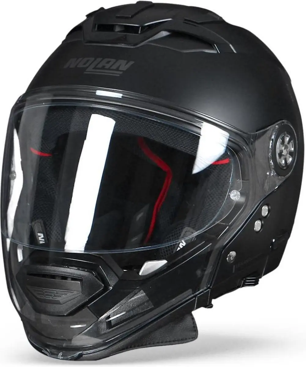 Nolan N70-2 GT Classic 10 Flat Zwart Integraalhelm