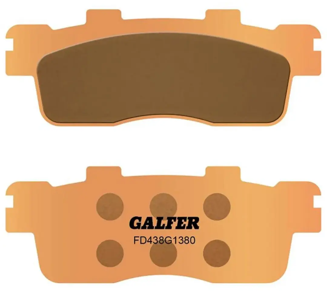 Galfer Scooter Fd438g1380 Gesinterde Remblokken Goud
