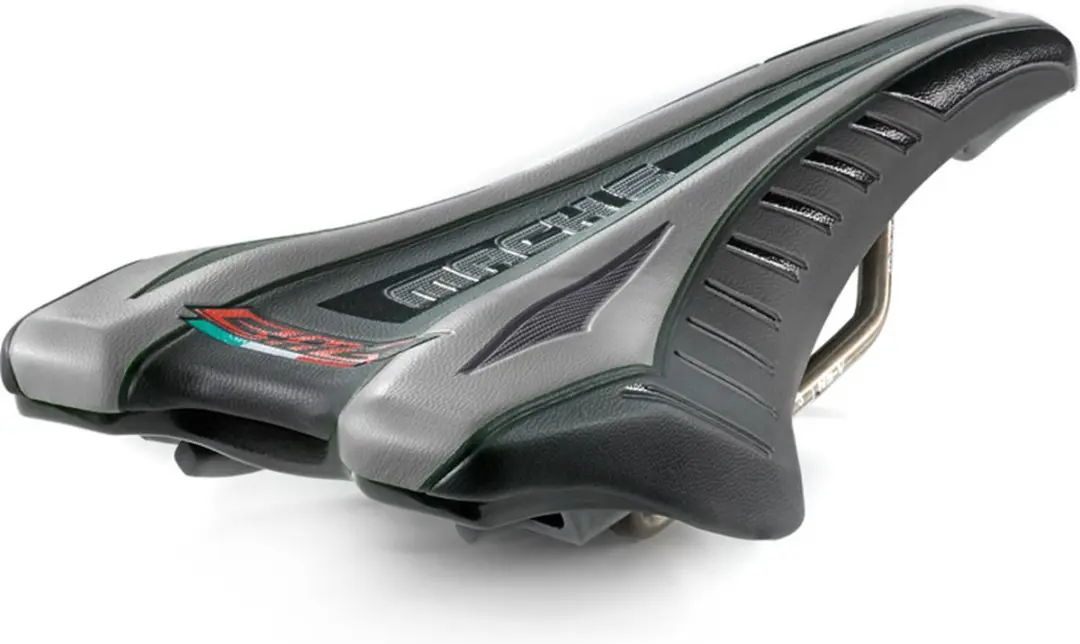 Selle Monte Grappa zadel BMG S007 Mach 5 zwart/zilver