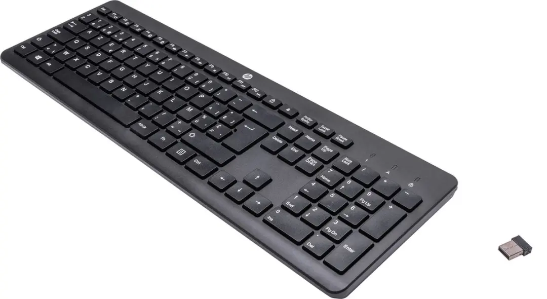 HP 230 Draadloos Toetsenbord AZERTY BE - Zwart