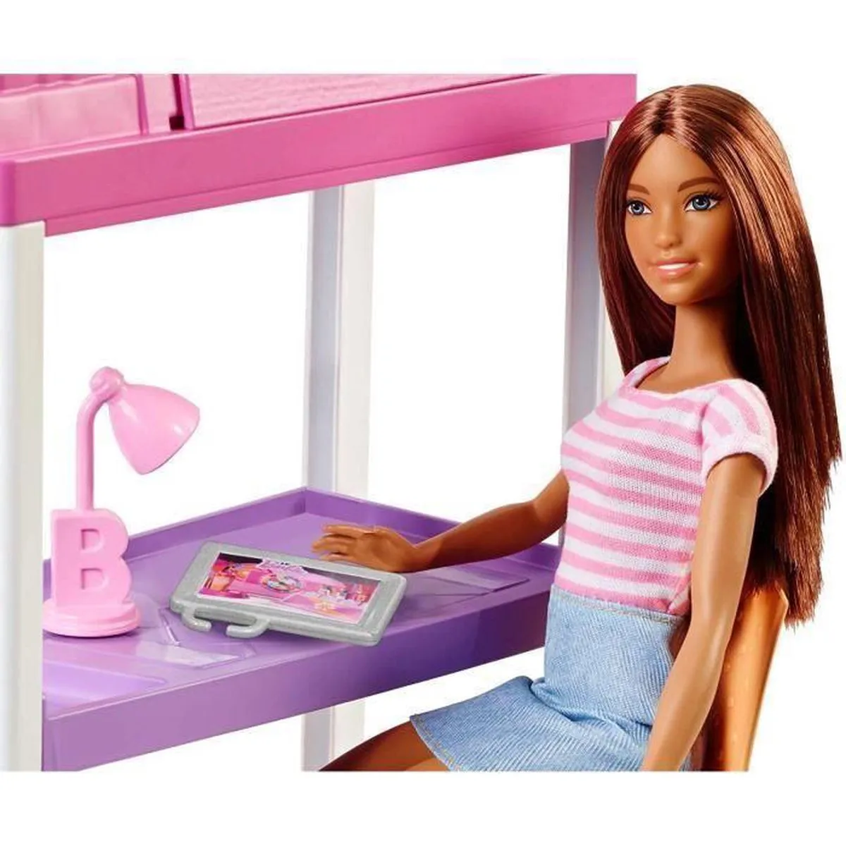Barbie Loft Bed FXG52 - Multicolor