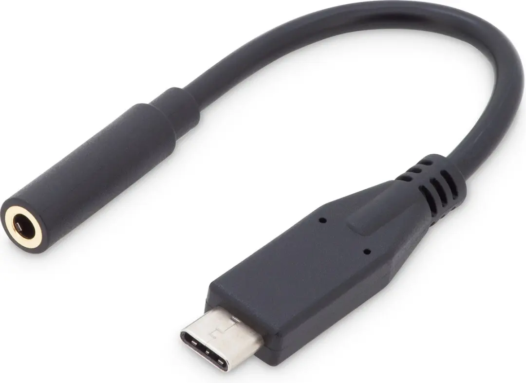 Digitus AK-300321-002-S Audio Adapterkabel USB-C naar 3,5mm Jack