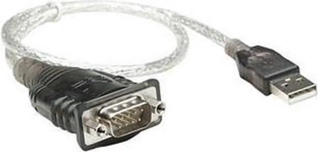 Manhattan USB 1.1 naar D-sub 9-polig Kabel 0.45m - Zilver-zwart - afbeelding 5 van 6