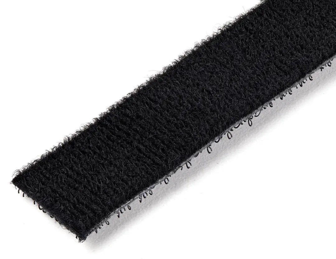 Startech Klittenband Kabelbinder 7,5m Rol - Zwart