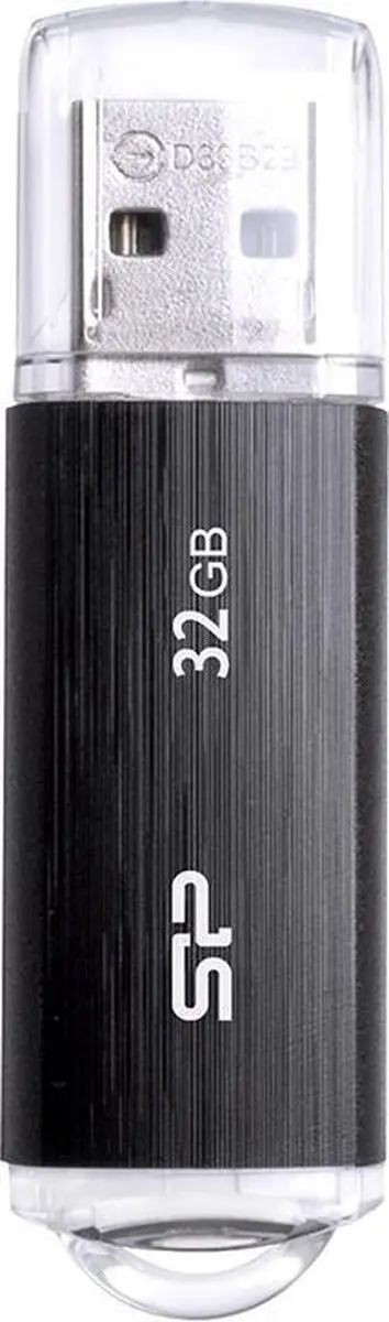 Silicon Power SP032GBUF2U02V1K USB Stick 32GB - Zwart