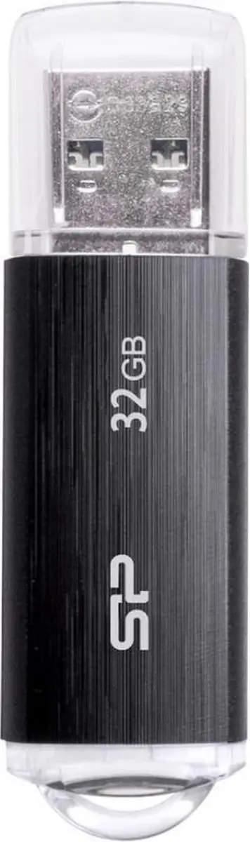 Silicon Power SP032GBUF2U02V1K USB Stick 32GB - Zwart