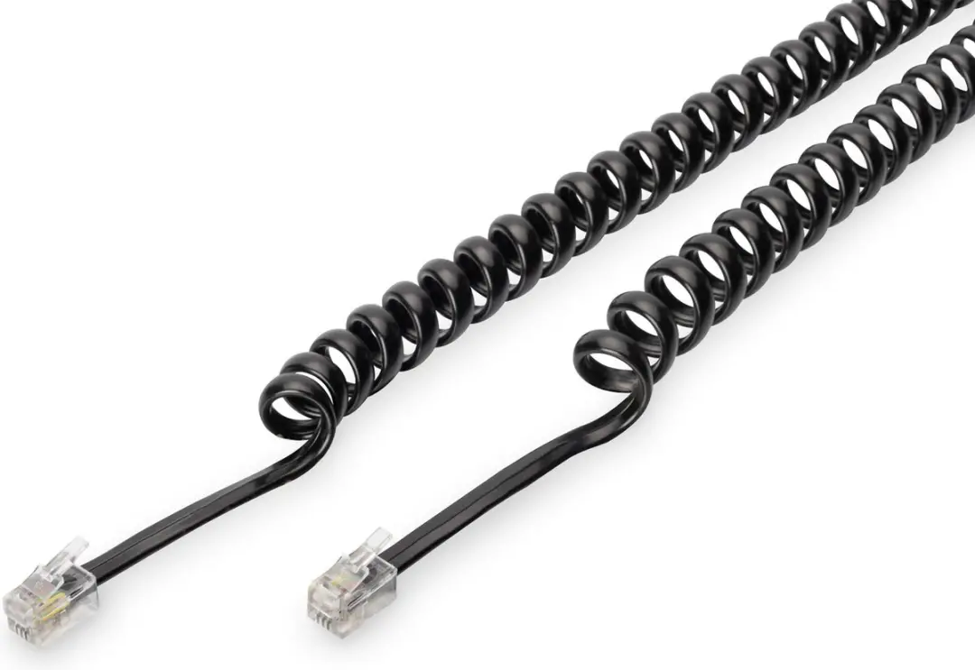 Digitus RJ10 Spiraalkabel