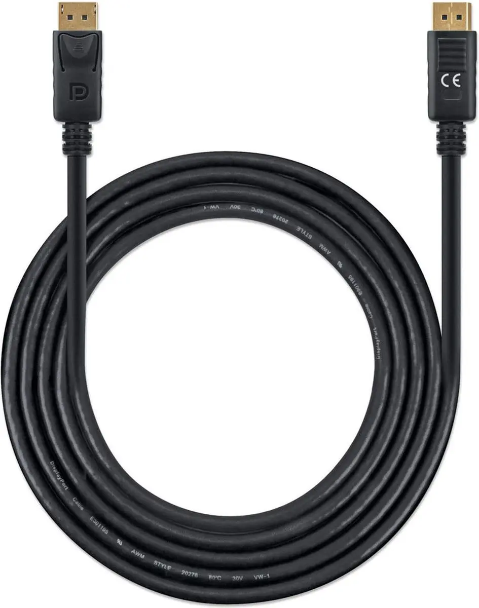 Manhattan 355575 DisplayPort-kabel 2.00m - Zwart