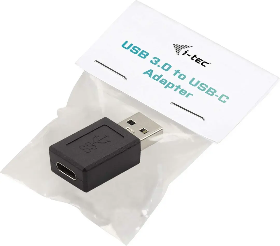 I-tec C31TYPEA USB-C naar USB-A Adapter - Zwart