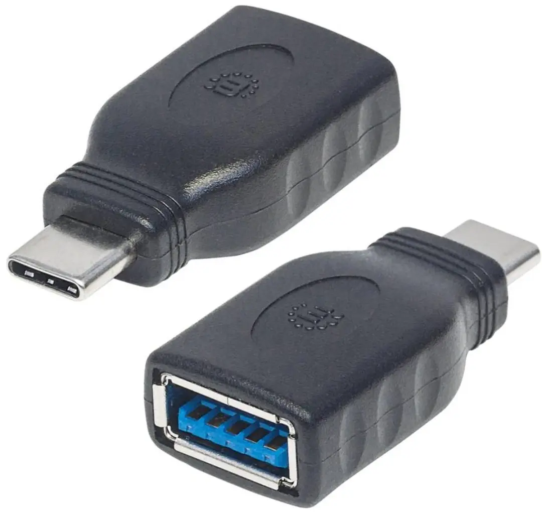 Manhattan USB 3.2 Gen 2 Adapter 354646 - Zwart