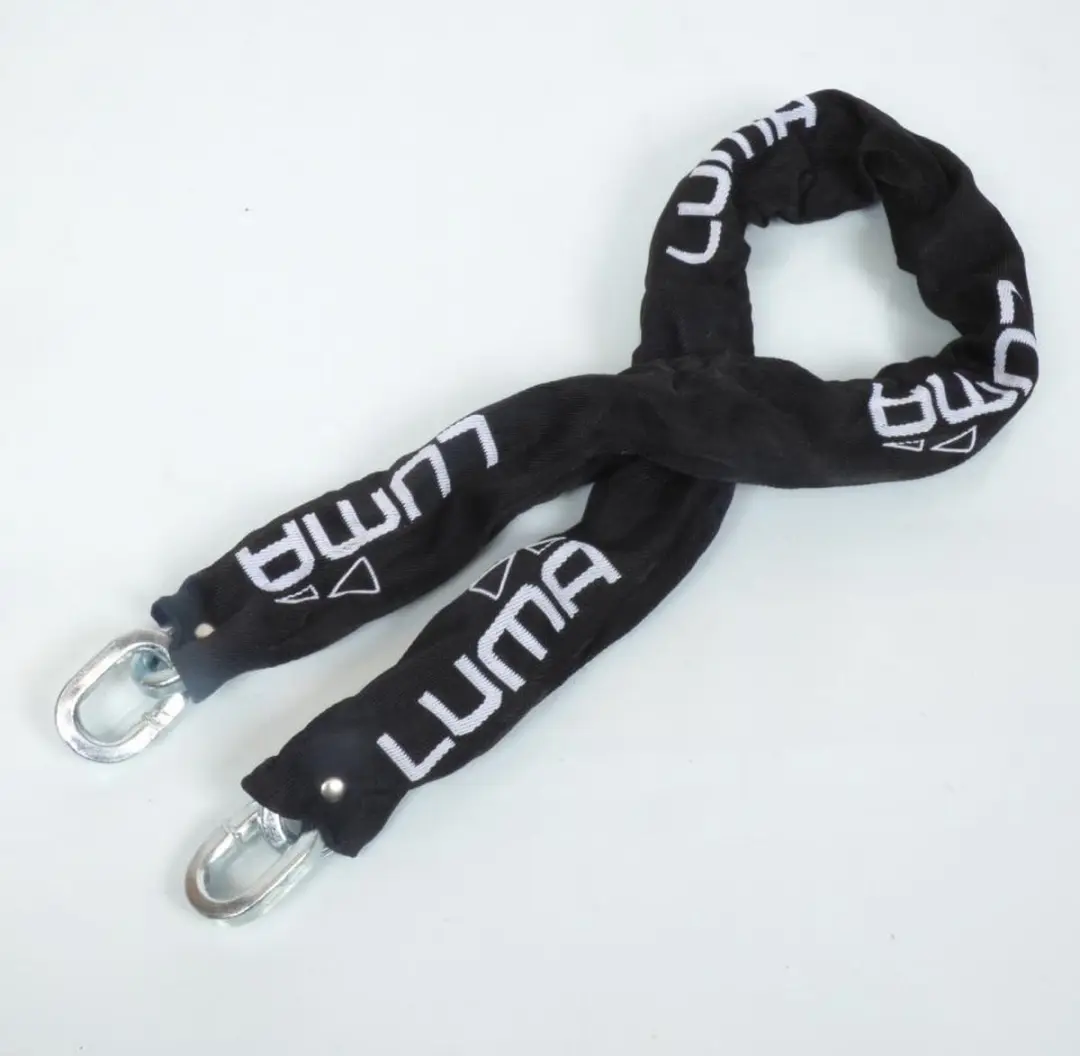 Stalen anti-diefstal ketting Luma Croma vierkant 10mm lengte 120cm voor motor sc