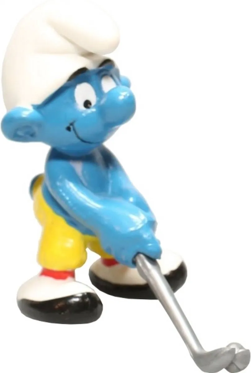 Schleich De Smurfen Golfspeler 5cm