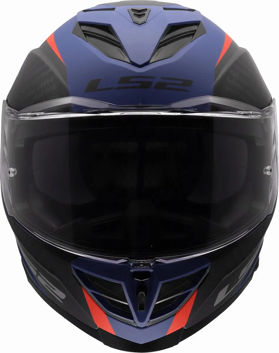 LS2 FF818 Storm III Dynamo Helm M - Blauw/rood
