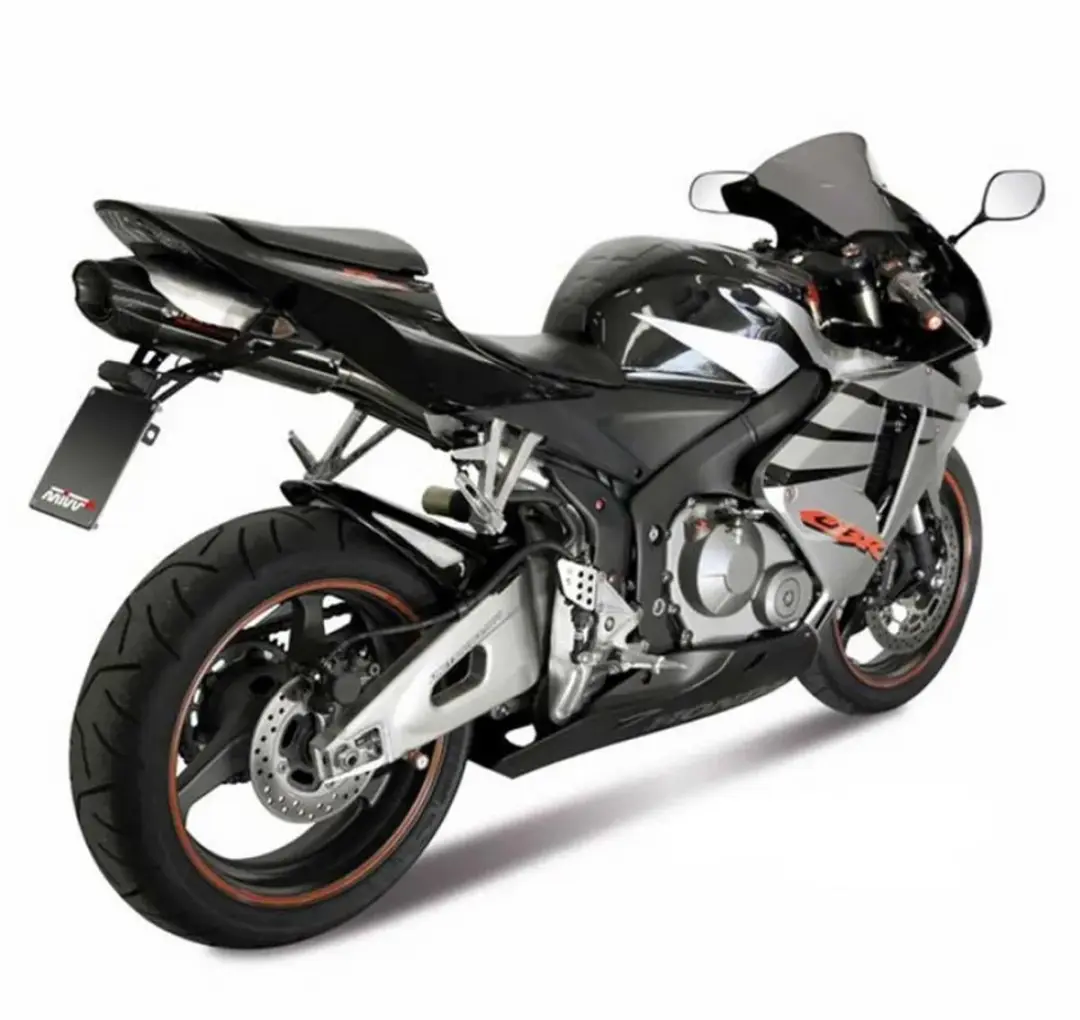Mivv Suono CBR 600 RR 2005-06 UH.027.L7 Slip-On Uitlaatdemper - Zilver