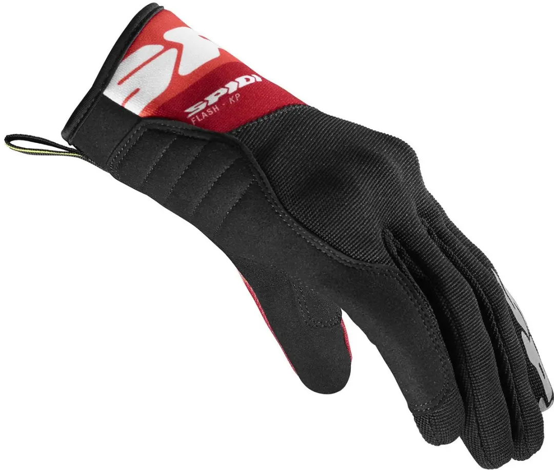 Spidi Flash-KP Handschoenen - Maat S - Zwart/Rood