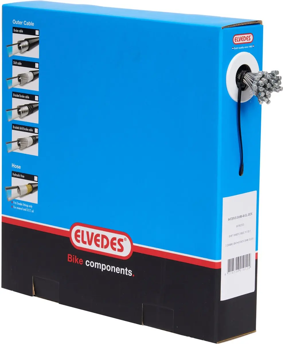 Elvedes Schakelbinnenkabel 2250mm 7x7 RVS