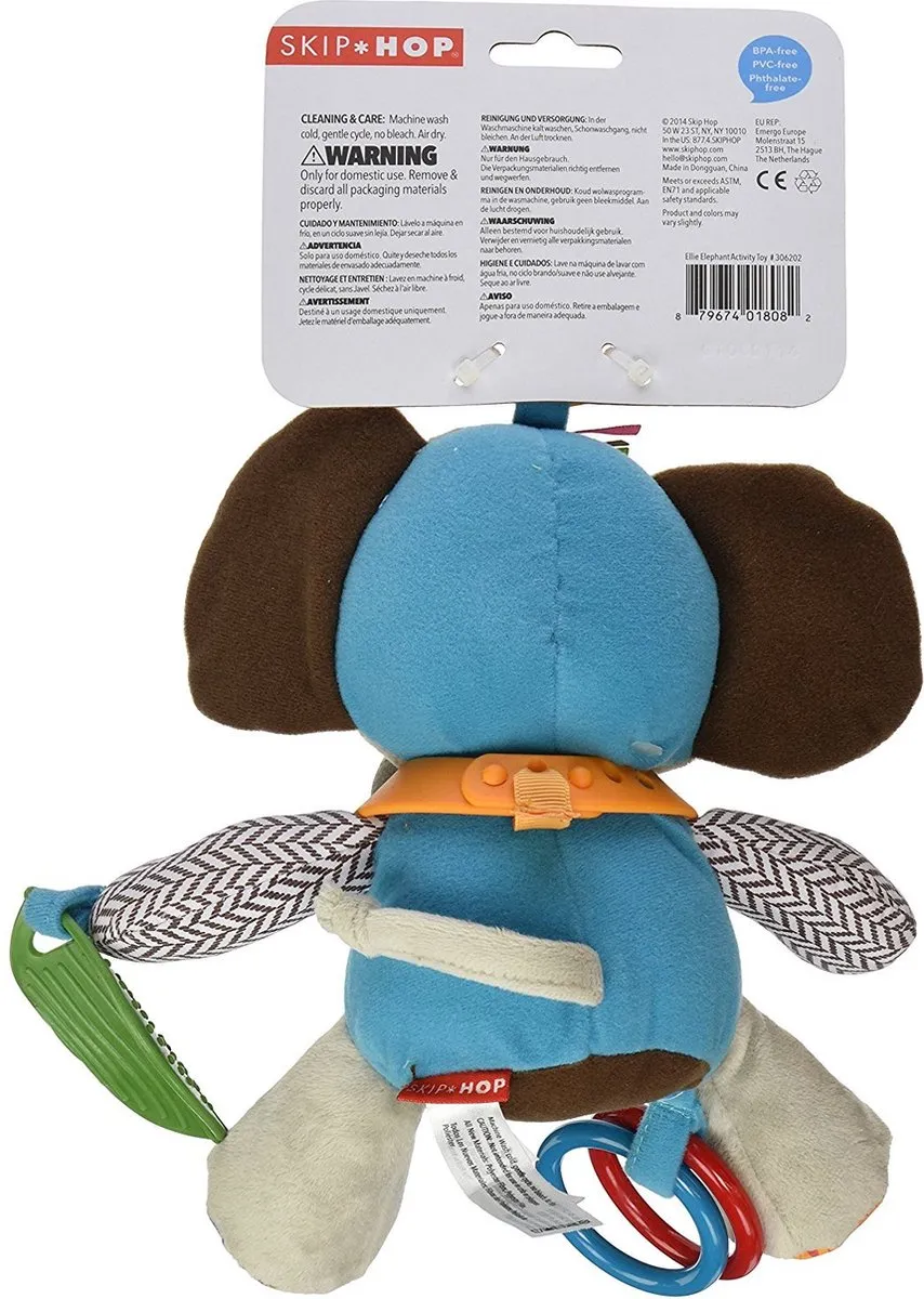 Skip Hop BB-Elephant ST Knuffeldier - Multicolor